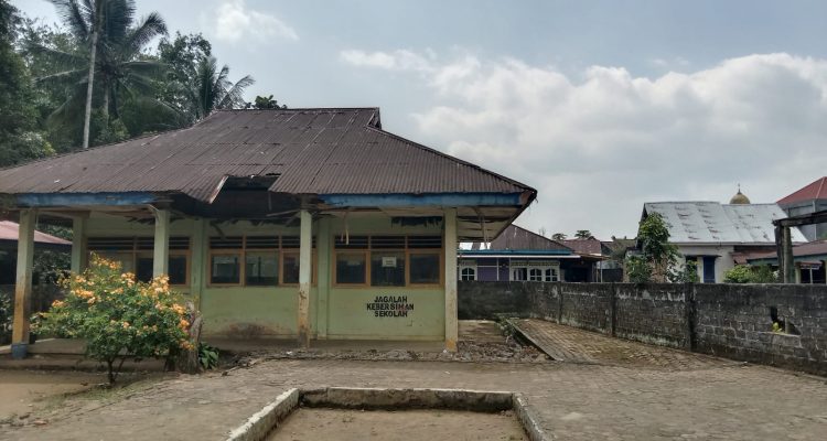 Salah satu unit bangunan sekolah yang rusak (doc.sm2024)