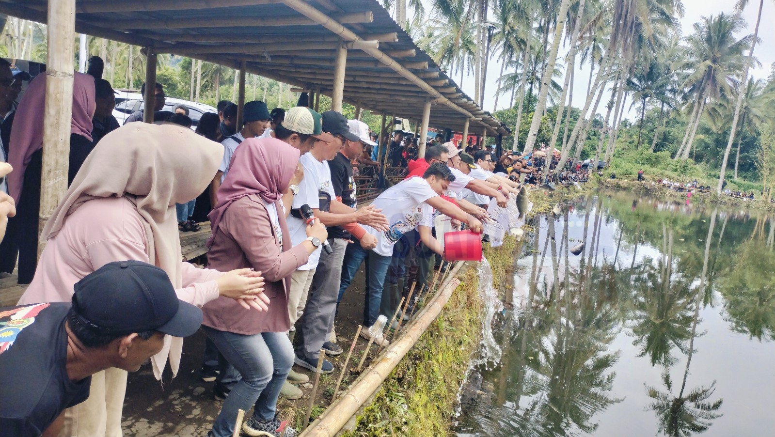 Pelepasan Simbolis Lomba Mancing Ikan
