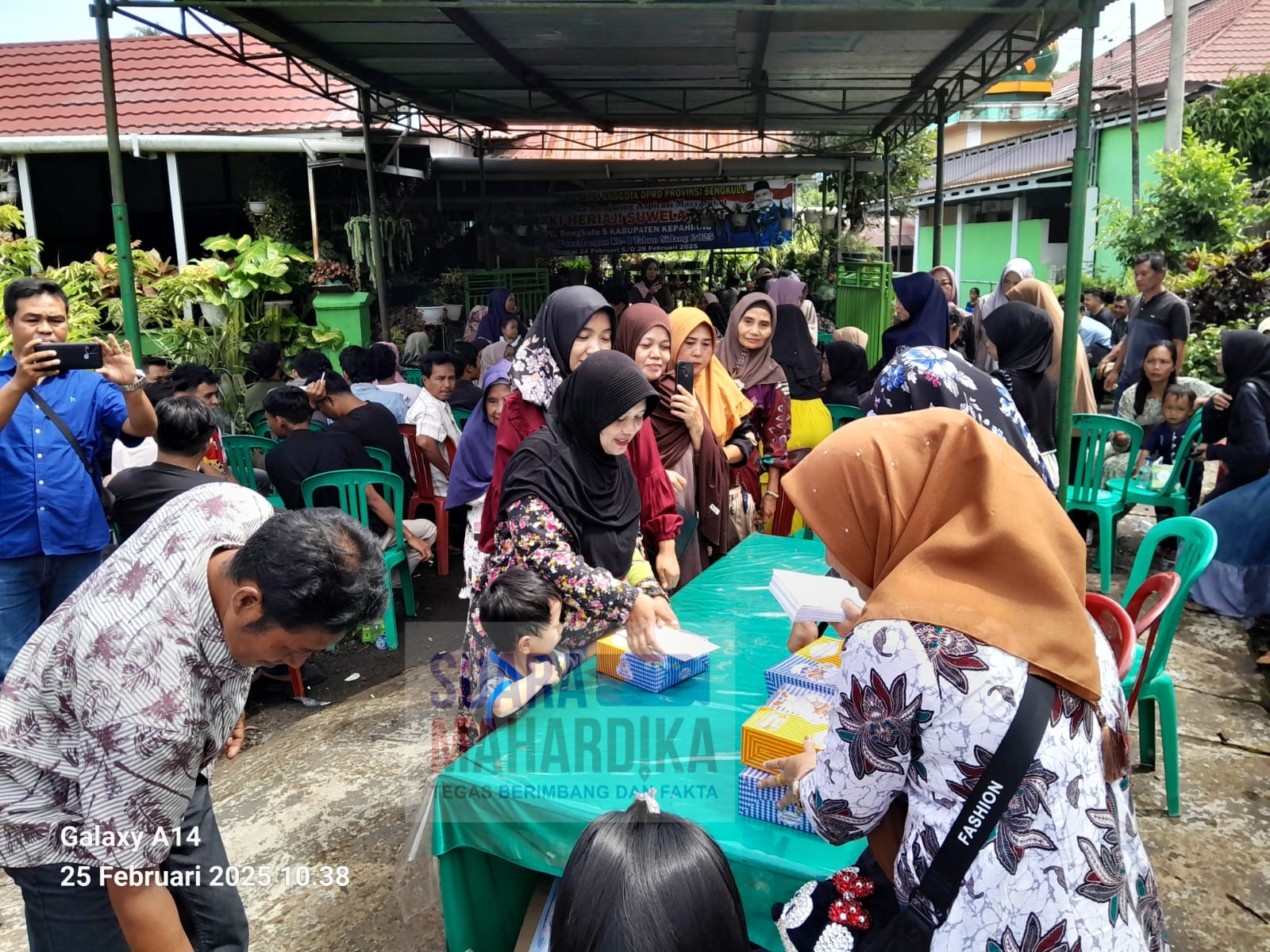 Masyatakat Antusias menghadiri Reses (doc. sm 2025)
