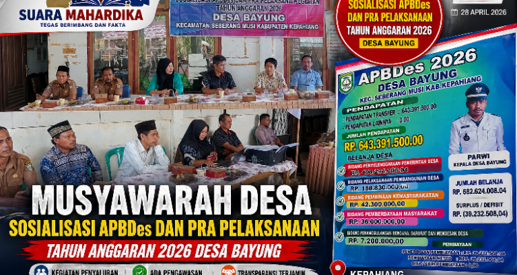 Musyawarah Desa Bayung Tahun 2026