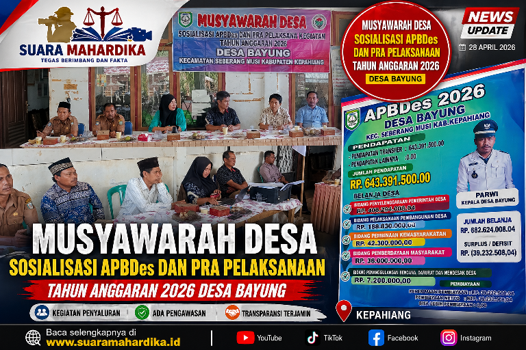 Musyawarah Desa Bayung Tahun 2026