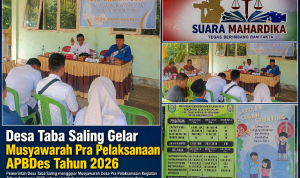 Musdes Desa Taba Saling (Doc.suaramahardika)