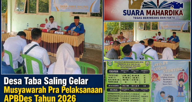 Musdes Desa Taba Saling (Doc.suaramahardika)