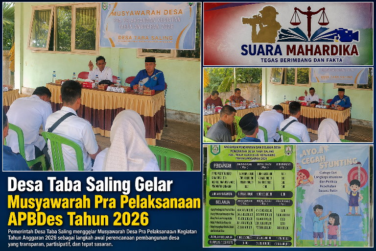 Musdes Desa Taba Saling (Doc.suaramahardika)
