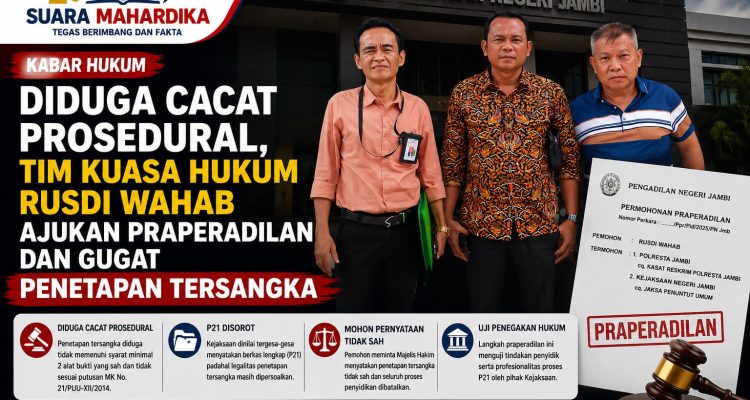 Tim Kuasa Hukum Rusdi Wahab