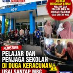 Pelajar dan Penjaga Sekolah Diduga Keracunan Usai Santap MBG
