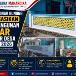 Pemdes Sinar Gunung Realisasikan Pembangunan Pagar Kantor Desa Tahun 2026